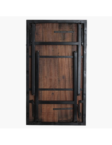 TABLE PLIABLE EN BOIS RECYCLE - RAW MATERIALS