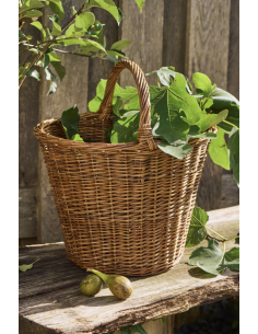 PANIER EN OSIER AVEC ANSE - IB LAURSEN
