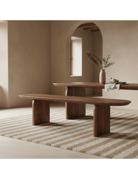 BANC EN BOIS BULLNOSE - RAW MATERIALS 