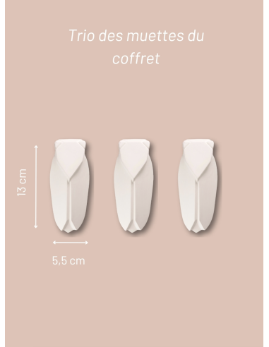 COFFRET 3 MINI CIGALES - MONOCHROMIC