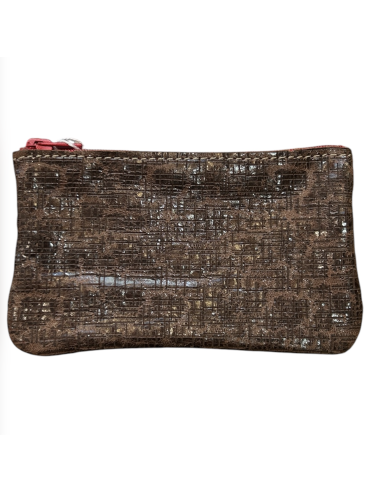 TROUSSE ZIPPEE EN CUIR -TAILLE S - BANDIT MANCHOT