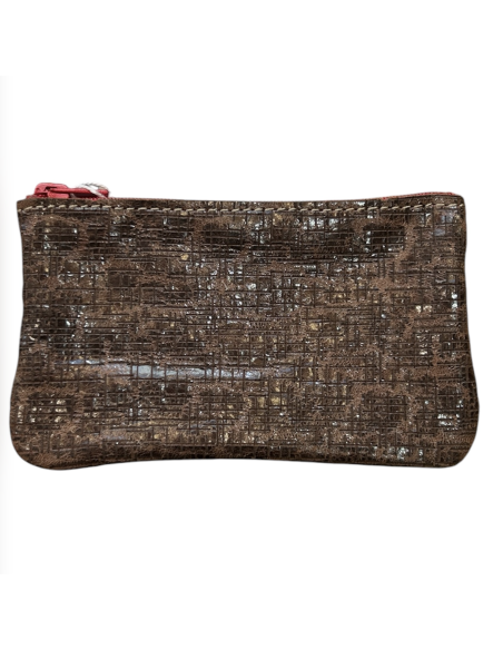 TROUSSE ZIPPEE EN CUIR -TAILLE S - BANDIT MANCHOT