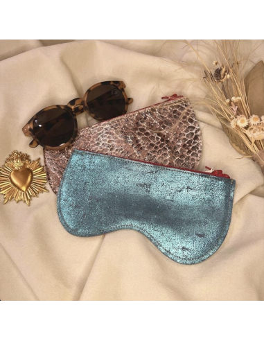 ETUI A LUNETTES XL EN CUIR - BANDIT MANCHOT 
