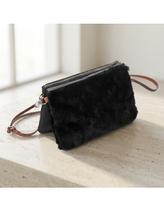SAC CROSSBODY TWIN MOUTON - BANDIT MANCHOT 