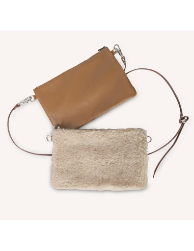 SAC CROSSBODY TWIN MOUTON - BANDIT MANCHOT 