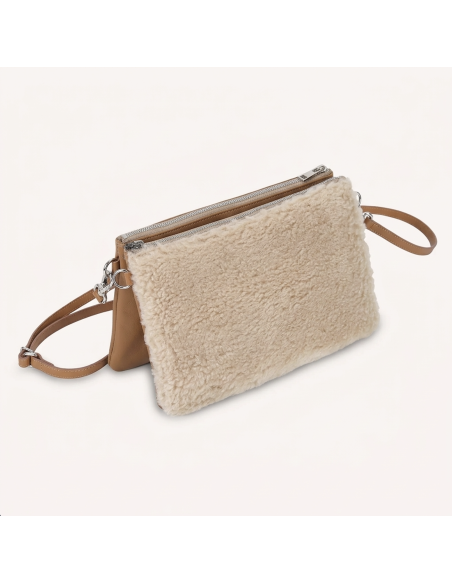 SAC CROSSBODY TWIN MOUTON - BANDIT MANCHOT 