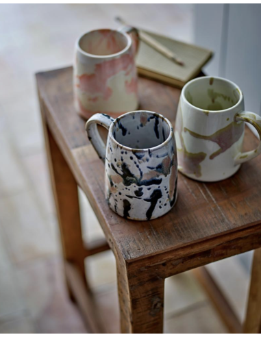 TABLE D'APPOINT EN BOIS RECYCLE - BLOOMINGVILLE