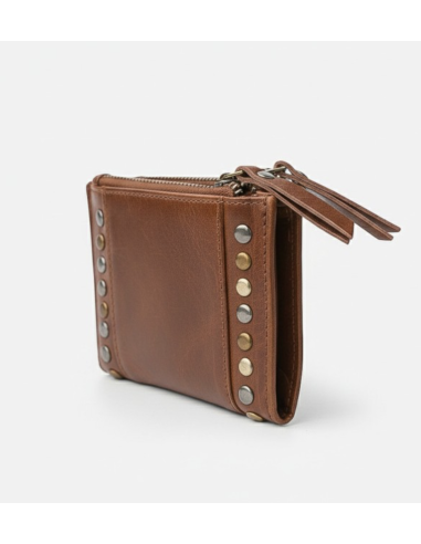 PORTEFEUILLE EN CUIR HANCOCK - BIBA