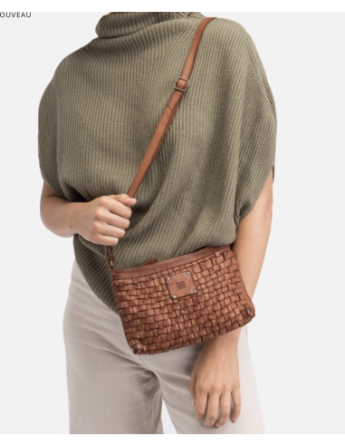 SAC CROISÉ EN CUIR KANSAS - BIBA