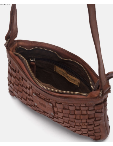 SAC CROISÉ EN CUIR KANSAS - BIBA