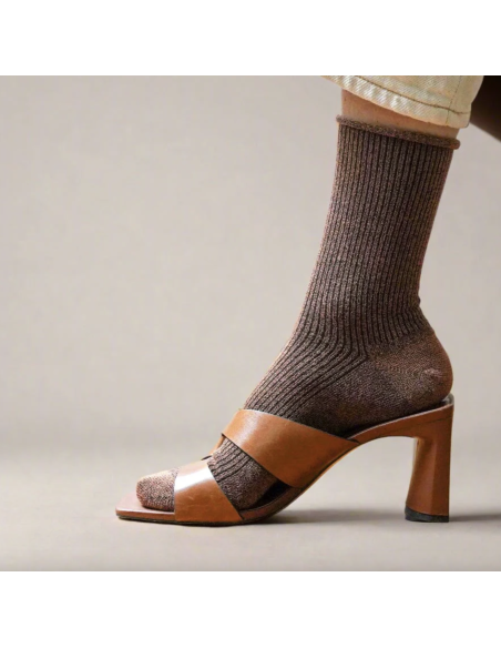 CHAUSSETTES À PAILLETTES LUREX - KLUE