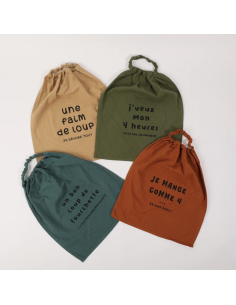 BAVOIR ENFANT EN COTON LAVÉ - SOPHIE JANIERE 2