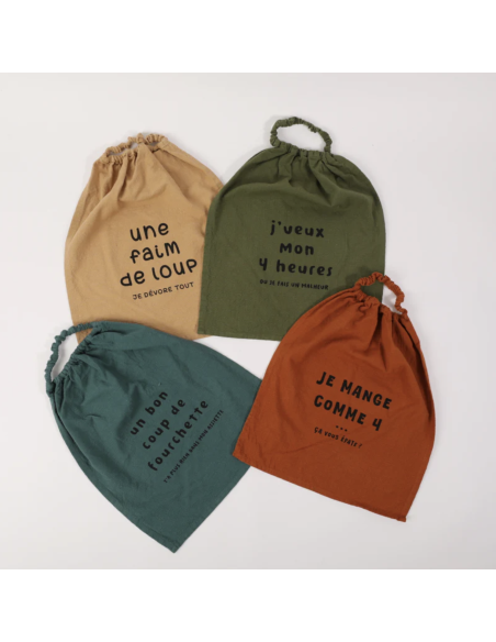 BAVOIR ENFANT EN COTON LAVÉ - SOPHIE JANIERE