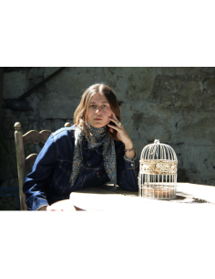 FOULARD DELTA EN LAINE - LES BELLES VAGABONDES 
