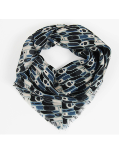 FOULARD DELTA EN LAINE - LES BELLES VAGABONDES  2