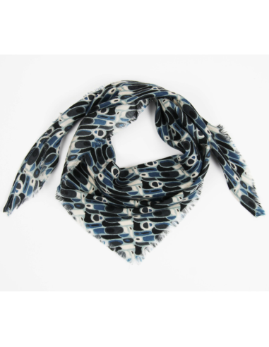 FOULARD DELTA EN LAINE - LES BELLES VAGABONDES 