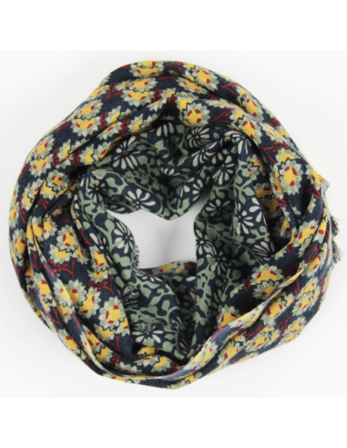 GRAND FOULARD EN LAINE 70X180 - LES BELLES VAGABONDES 