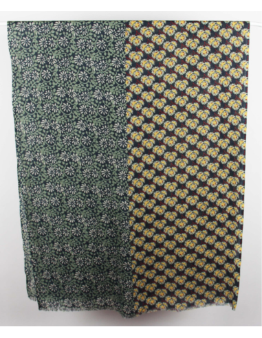 GRAND FOULARD EN LAINE 70X180 - LES BELLES VAGABONDES 