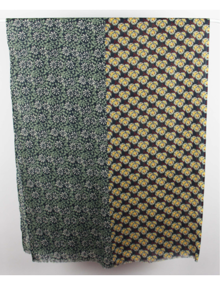GRAND FOULARD EN LAINE 70X180 - LES BELLES VAGABONDES 
