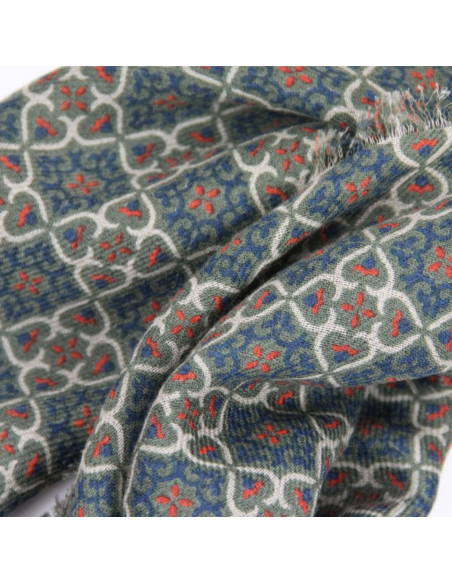 FOULARD EN LAINE 100X100 - LES BELLES VAGABONDES 