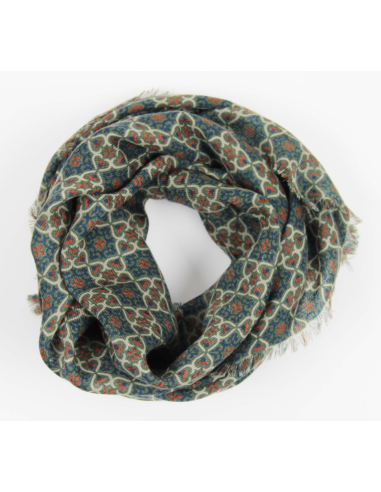 FOULARD EN LAINE 100X100 - LES BELLES VAGABONDES 