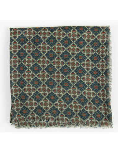 FOULARD EN LAINE 100X100 - LES BELLES VAGABONDES 