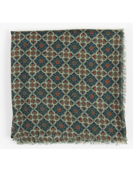 FOULARD EN LAINE 100X100 - LES BELLES VAGABONDES 