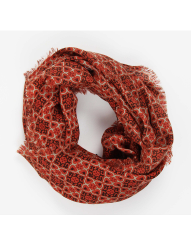 FOULARD EN LAINE 100X100 - LES BELLES VAGABONDES 