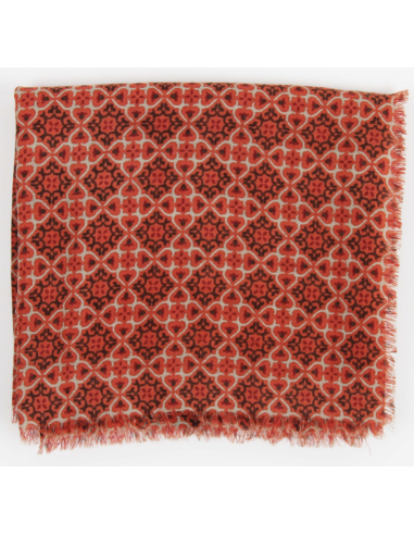FOULARD EN LAINE 100X100 - LES BELLES VAGABONDES 