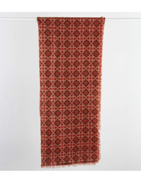 FOULARD EN LAINE 100X100 - LES BELLES VAGABONDES 