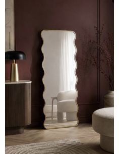 MIROIR VAGUES FIN MÉTAL - EMDE