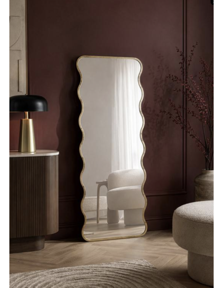 MIROIR VAGUES FIN MÉTAL - EMDE