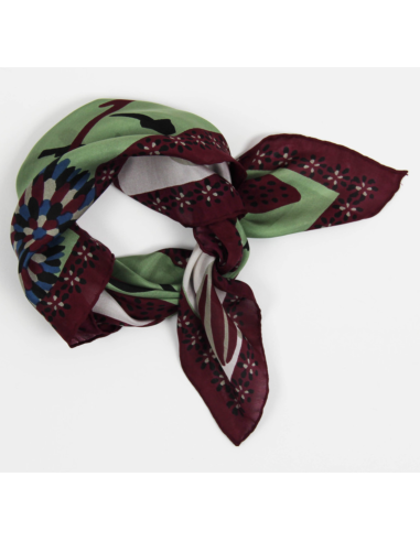 MINI FOULARD EN SOIE - LES BELLES VAGABONDES 