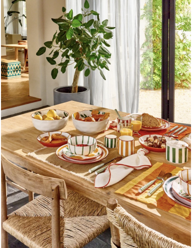 BOL MYKONOS EN PORCELAINE - POMAX