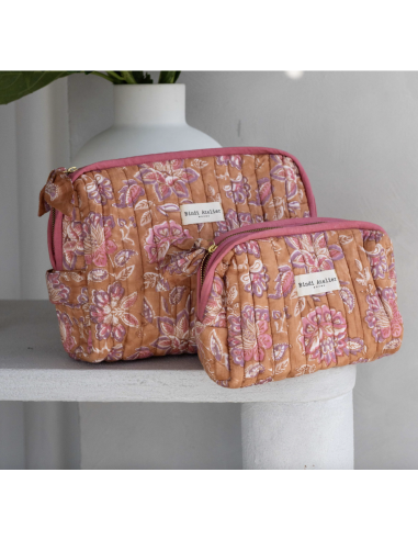 TROUSSE DE BEAUTE MATIRA PRALINE - BINDI ATELIER