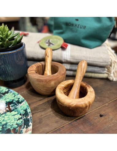 MORTIER ET PILON EN OLIVIER - VTF