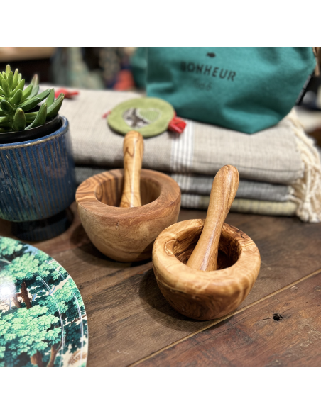 MORTIER ET PILON EN OLIVIER - VTF