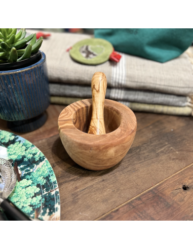 MORTIER ET PILON EN OLIVIER - VTF