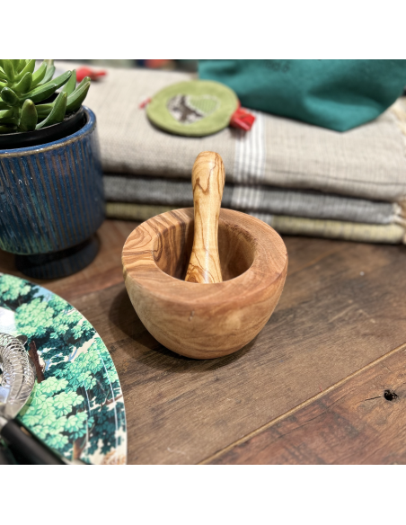 MORTIER ET PILON EN OLIVIER - VTF