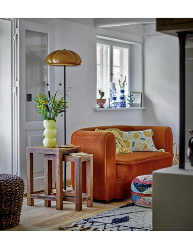 TABLE D'APPOINT EN BOIS RECYCLE - BLOOMINGVILLE