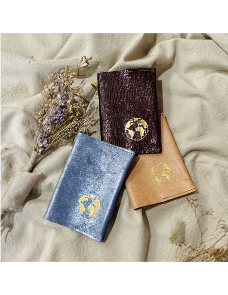 ETUI PASSEPORT EN CUIR - BANDIT MANCHOT