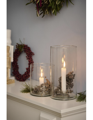 BOUGEOIR EN VERRE - IB LAURSEN 