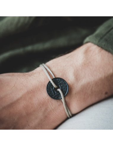 BRACELET 10 CTS LE CHARBON - LE SOU FRANÇAIS