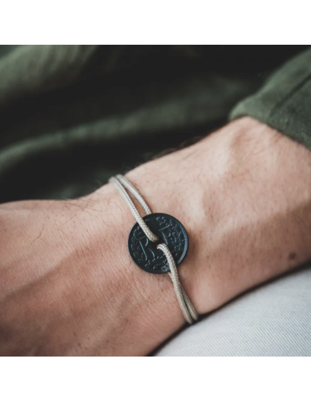 BRACELET 10 CTS LE CHARBON - LE SOU FRANÇAIS