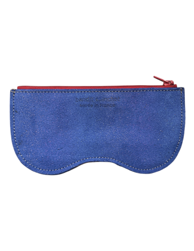 ETUI A LUNETTES ZIPPE EN CUIR - BANDIT MANCHOT 
