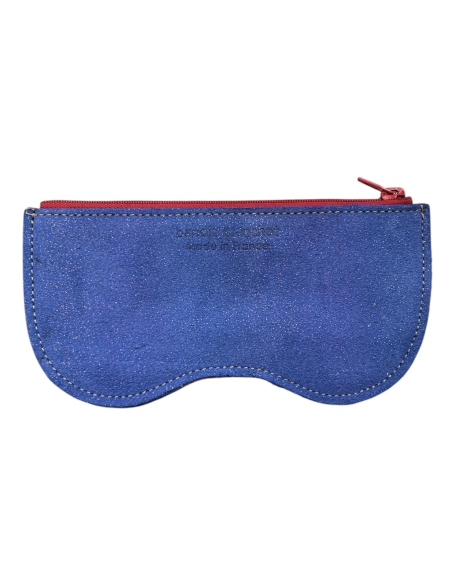 ETUI A LUNETTES ZIPPE EN CUIR - BANDIT MANCHOT 