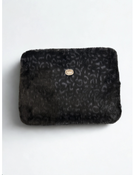 POCHETTE ORDINATEUR FAUSSE FOURRURE -WARO