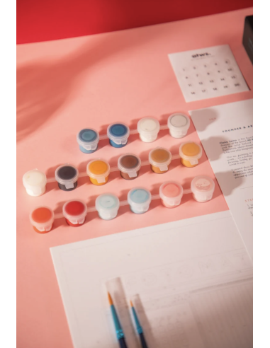 KIT DE PEINTURE AU NUMERO - ALL THE WAYS TO SAY