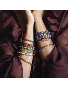 COLLIER OU BRACELET RIVIERA PAMPILLE - KHARMARI