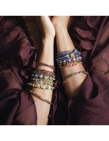 COLLIER OU BRACELET RIVIERA PAMPILLE - KHARMARI